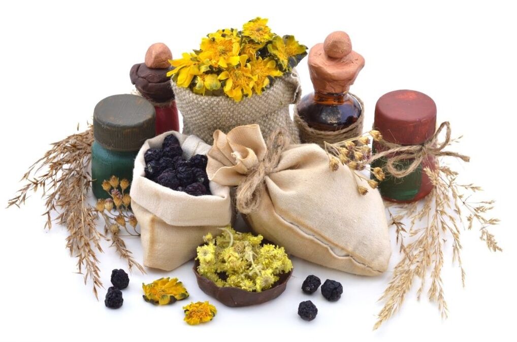 Traditional medicine for knee joint