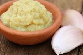 Garlic treats cervical osteochondrosis