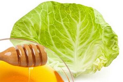 Cabbage Leaf Honey for Hip Disease